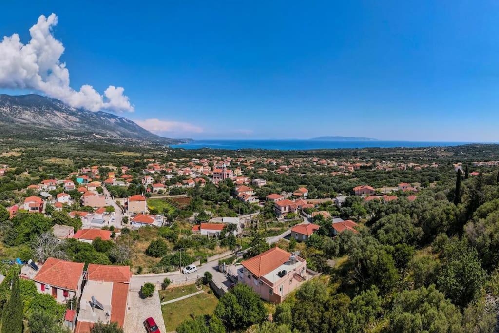 Villa Stunning Views Karavádhos Exterior foto